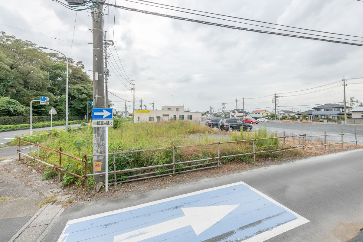 第2駐車場の目印
