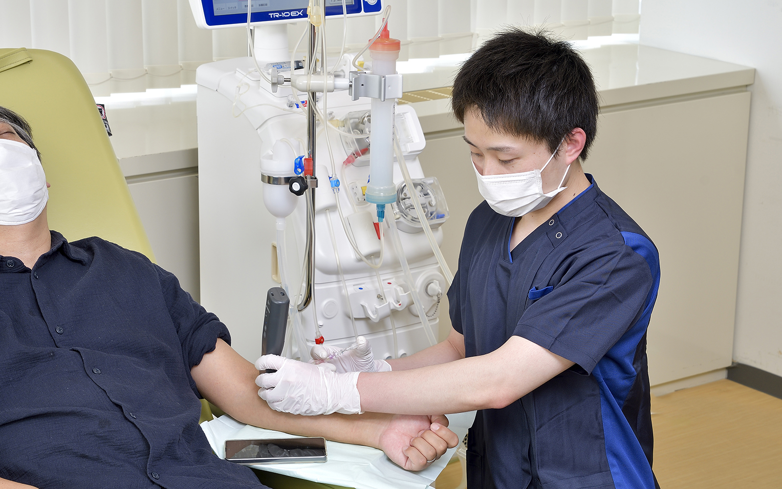 【腎部門】「エコー下穿刺」導入の取り組みについて